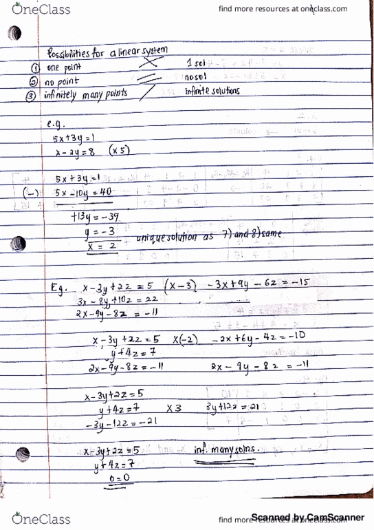 MATH 308 Lecture 33: Differential Equations Lecture Note 33 thumbnail