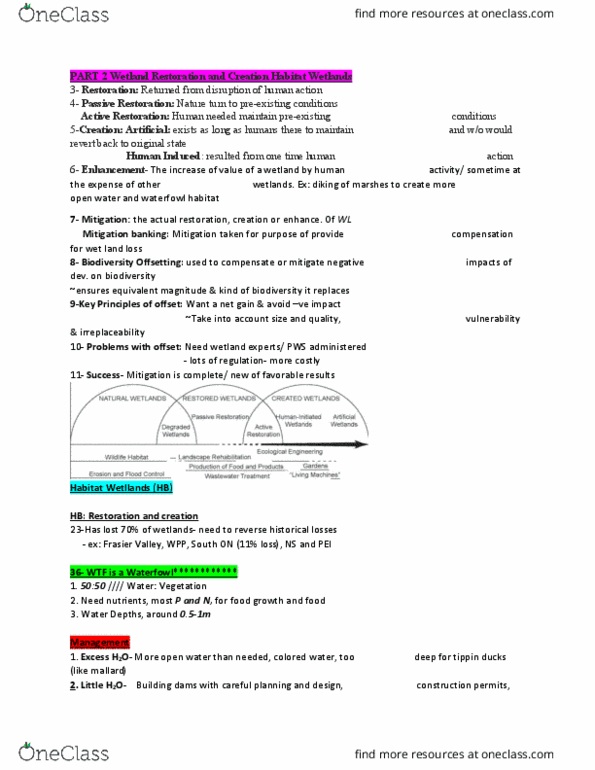 BIOL462 Lecture Notes - Lecture 8: Mitigation Banking, Wpp Plc, Nest Box thumbnail