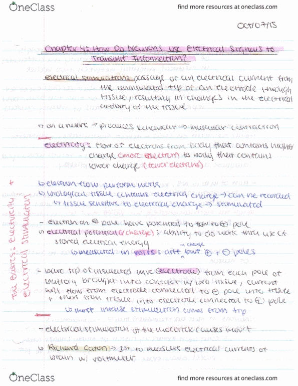 PSYB65H3 Chapter Notes - Chapter 4: Electronvolt, Tibet, Rna thumbnail