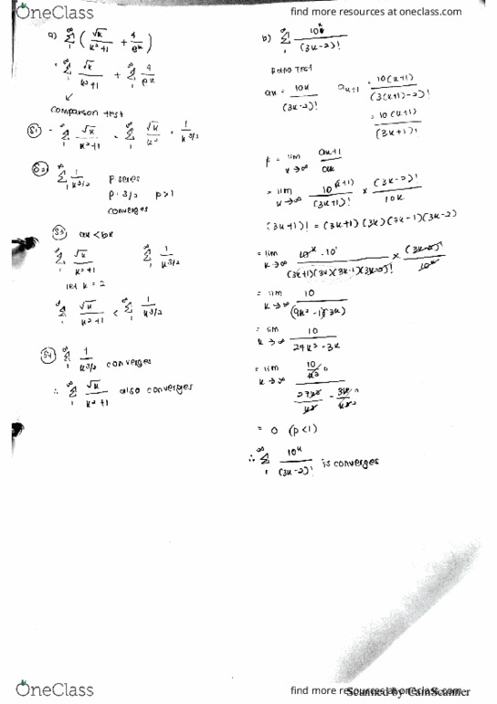 MATH 151 Lecture 1: Class Notes thumbnail