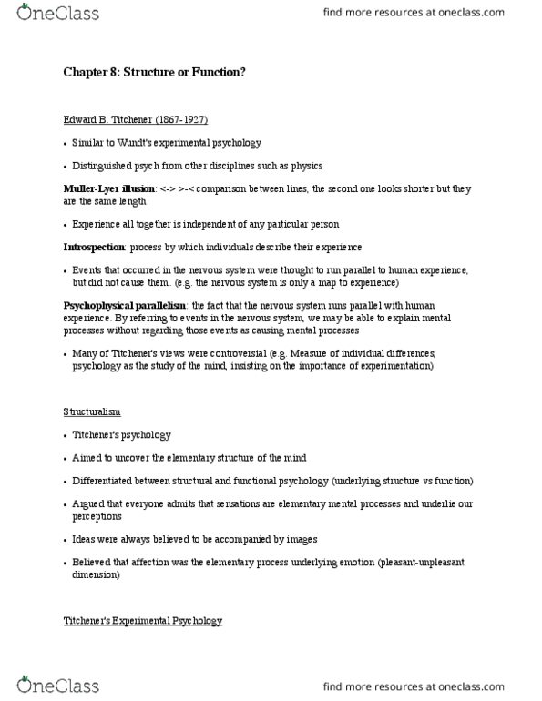 PSYC85H3 Chapter Notes - Chapter 8: Time And Motion Study, Telephone Switchboard, Stanford–Binet Intelligence Scales thumbnail