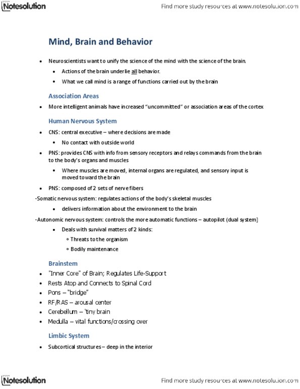 PSYC-1000 Chapter Notes - Chapter 4: Oligodendrocyte, Neuroglia, Myelin thumbnail