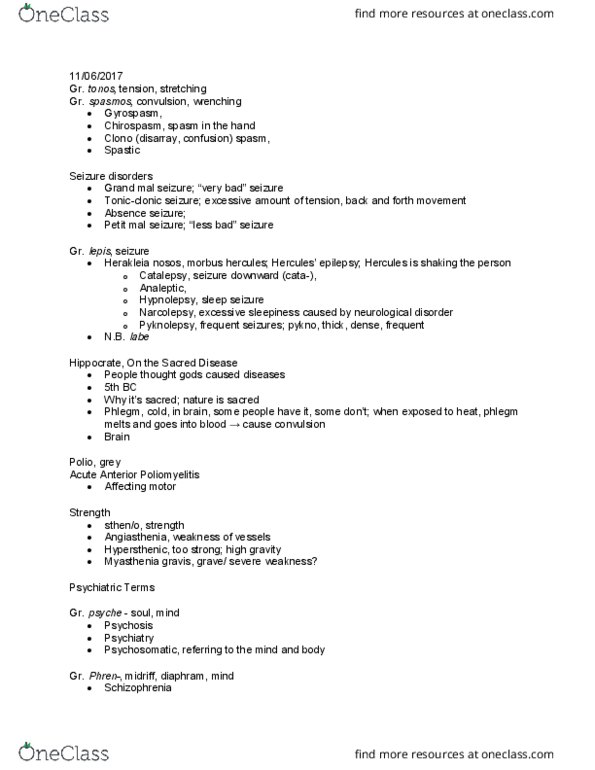 C C 306M Lecture Notes - Lecture 17: Dysthymia, Hallucination, Mania thumbnail