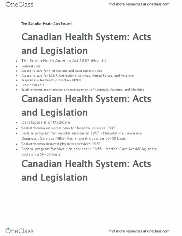 HLTHAGE 2F03 Lecture Notes - Lecture 1: Occupational Safety And Health, Health Care In Canada, Fiscal Gap thumbnail