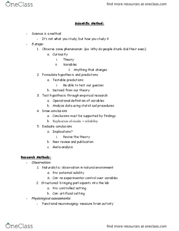 PSYC 1103 Lecture Notes - Lecture 2: Joint Attention, Metacognition, Lev Vygotsky thumbnail