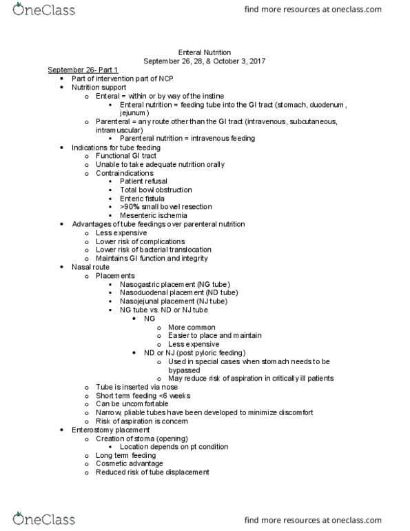 HUN 4445 Lecture Notes - Lecture 10: Corn Starch, Omega-3 Fatty Acid, Duodenum thumbnail