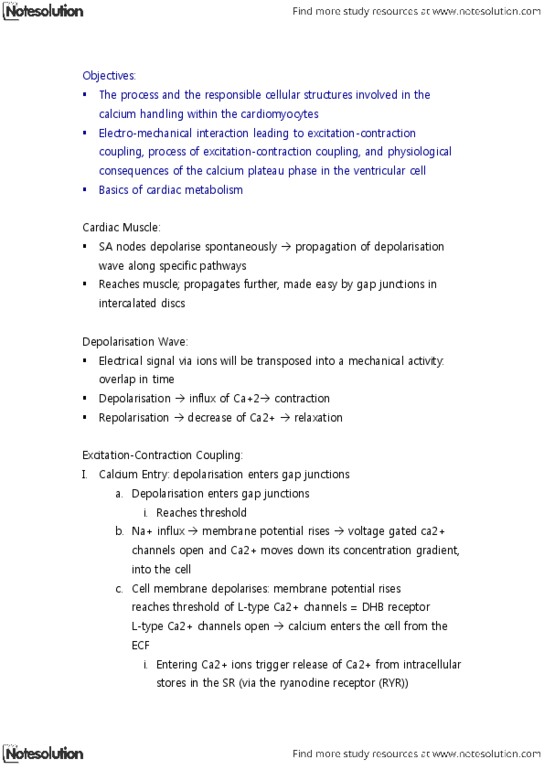 PHSL232 Lecture Notes - Lecture 3: Voltage-Dependent Calcium Channel, Calcium Atpase, Troponin C thumbnail