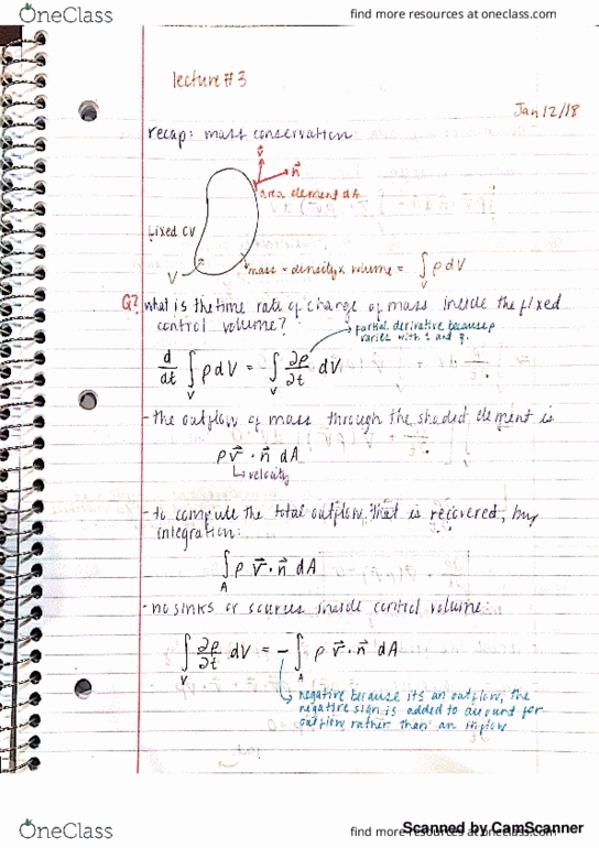 MEC E430 Lecture 3: Mass continuity equations thumbnail