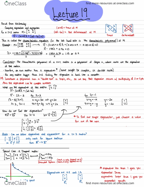 LIFESCI 30B Lecture Notes - Lecture 19: Exponential Growth thumbnail