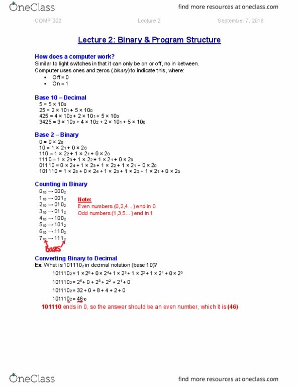 COMP 202 Lecture Notes - Lecture 2: Source Code, Javac, Java Bytecode thumbnail