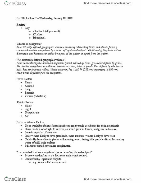 BIOL208 Lecture Notes - Lecture 2: Cosmic Calendar, Null Hypothesis, Kelp Forest thumbnail