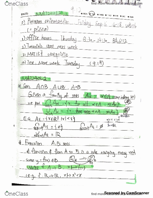 MAT240H1 Lecture 1: Sets thumbnail