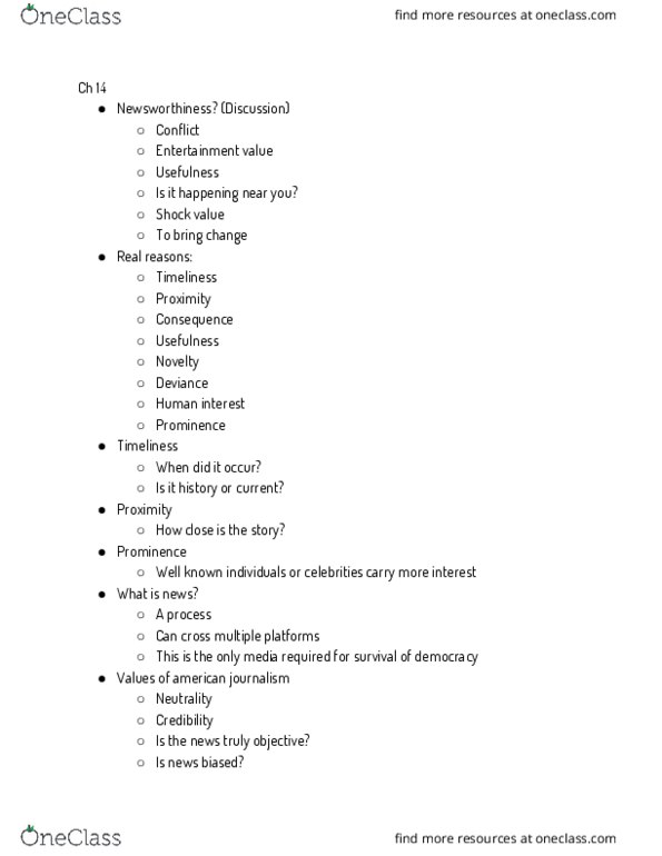 JL MC 101 Lecture Notes - Lecture 14: Pastoralism, Herbert J. Gans, Individualism thumbnail