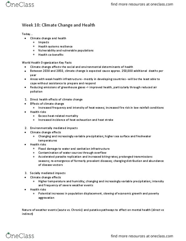 HLTH 101 Lecture Notes - Lecture 10: Electricity Generation, World Health Organization, Cook Stove thumbnail