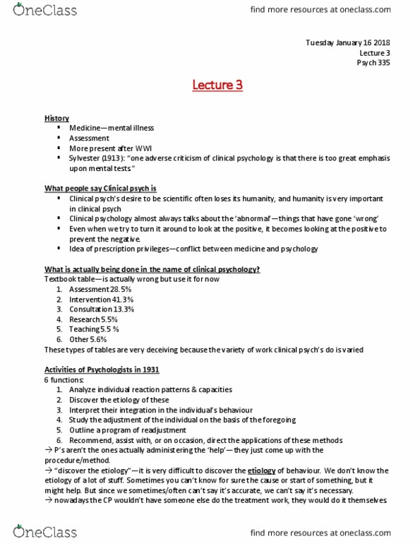 PSYCO335 Lecture Notes - Lecture 3: Problem Solving, Computer Literacy, Interpersonal Communication thumbnail