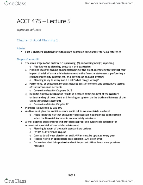 ACCT 475 Lecture Notes - Lecture 5: Shoplifting, Corporate Tax, Interest Rate thumbnail