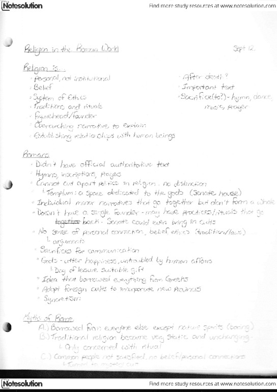 CLA160H1 Lecture Notes - Federal Bureau Of Investigation thumbnail