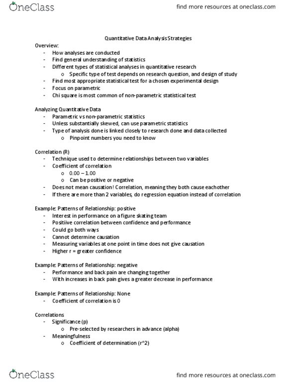 EDKP 443 Lecture Notes - Lecture 13: Parametric Statistics, Nonparametric Statistics, Statistical Hypothesis Testing thumbnail