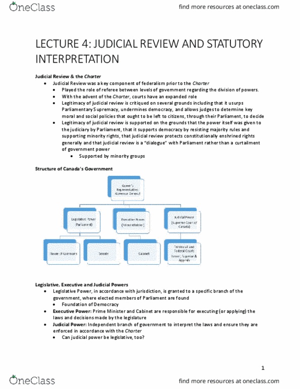 CRIM 335 Lecture Notes - Lecture 4: Ultra Vires, Old Age, Statutory Interpretation thumbnail