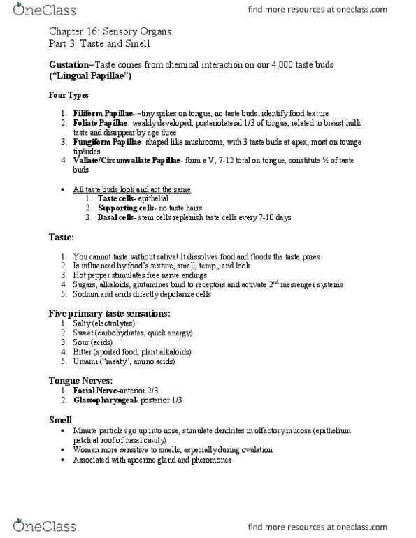 HSC-231 Lecture Notes - Lecture 1: Stratum Basale, Apocrine, Ovulation thumbnail