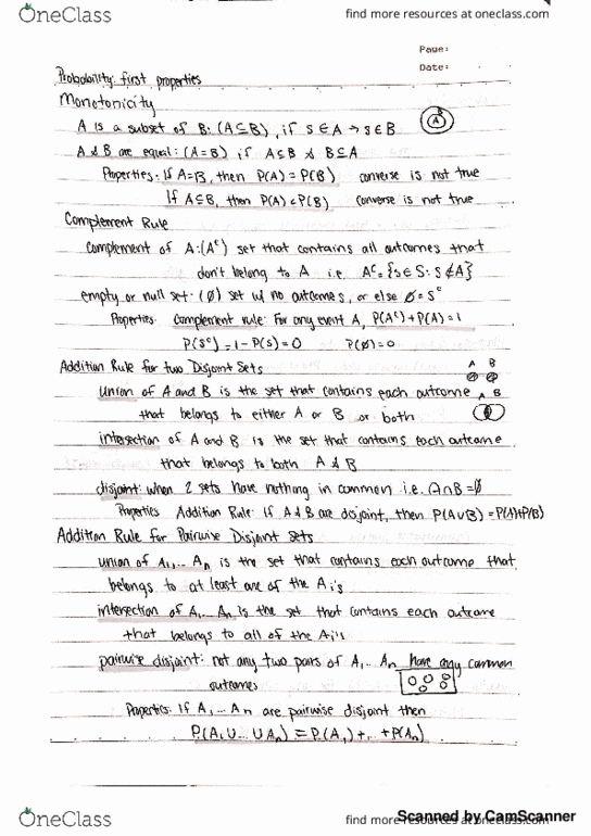 STAT 400 Lecture 2: First Properties thumbnail