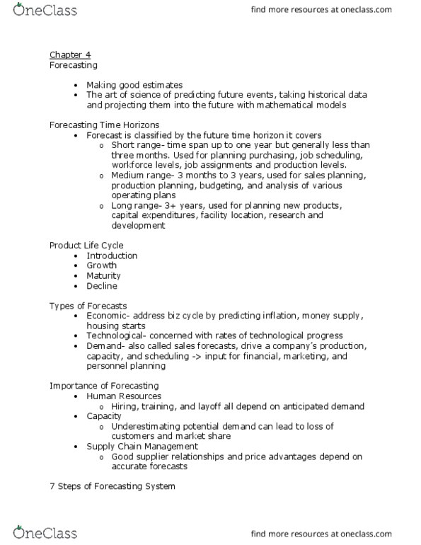 FARE 3310 Lecture Notes - Lecture 4: Job Scheduler, Production Planning, Business Cycle thumbnail