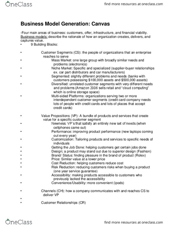 MGMT 1000 Lecture Notes - Lecture 1: Cost Overrun, Rolex, Cloud Computing thumbnail