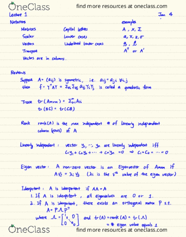 STAT444 Lecture 1: Reviews (Winter 2018) thumbnail