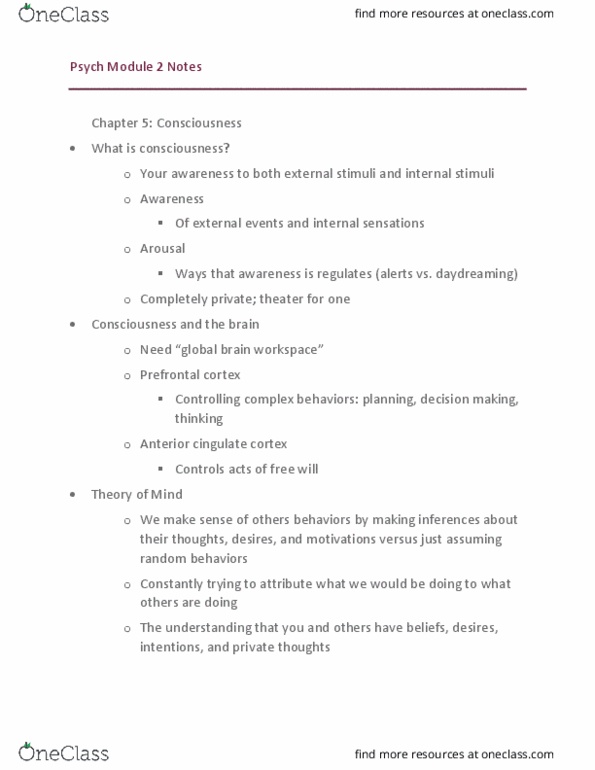 PSY 0010 Lecture Notes - Lecture 2: Working Memory, Information Processing, Vocal Folds thumbnail