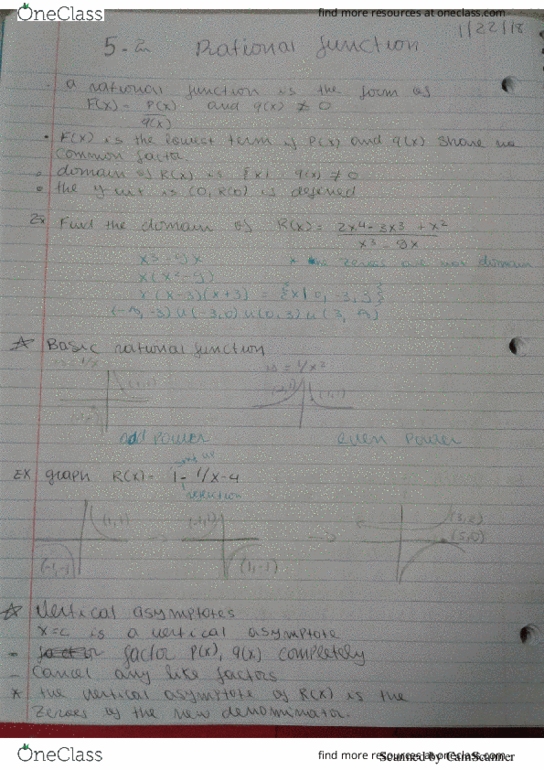 MAC-1140 Lecture 6: Rational function thumbnail