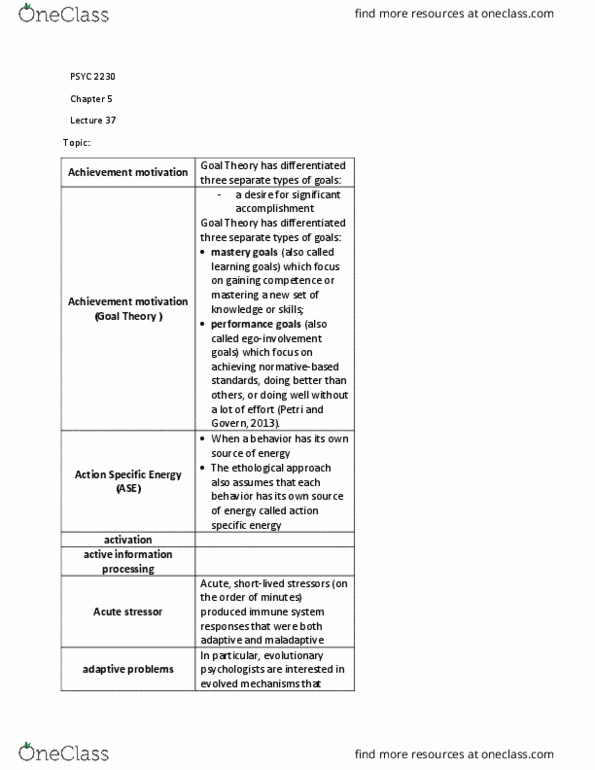 PSYC 2230 Lecture Notes - Lecture 37: Aldosterone, Cortisol, Adrenocorticotropic Hormone thumbnail