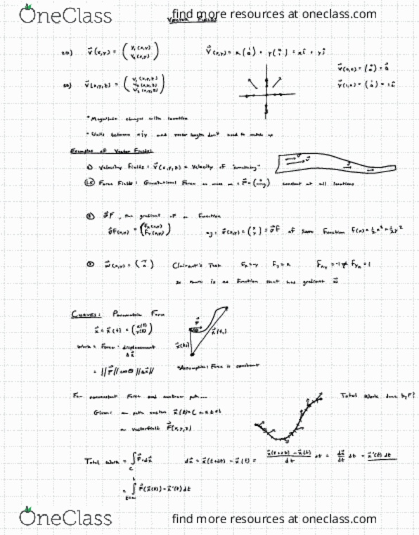 MATH 234 Lecture Notes - Lecture 35: Line Integral thumbnail