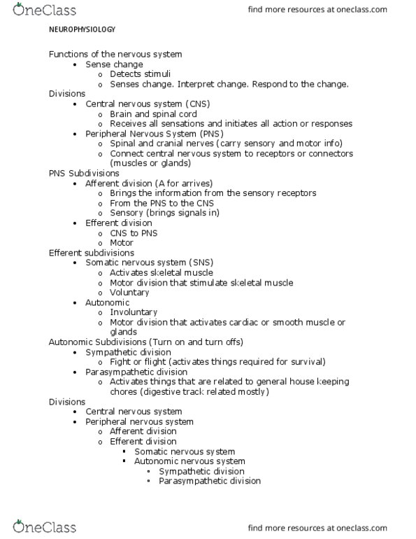 BIOL-2220 Lecture Notes - Lecture 3: Microsoft Powerpoint, Lipofuscin, Interneuron thumbnail