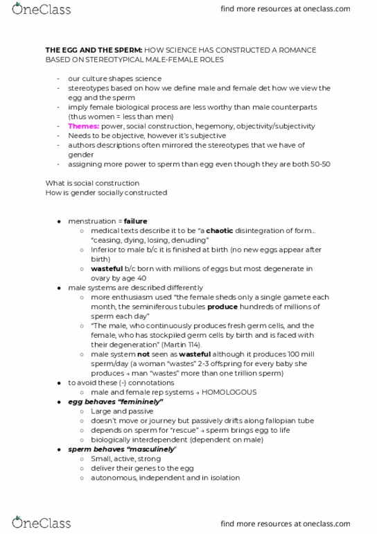 KINE 1000 Lecture Notes - Lecture 11: Forward Thrust, Johns Hopkins University, Menopause thumbnail