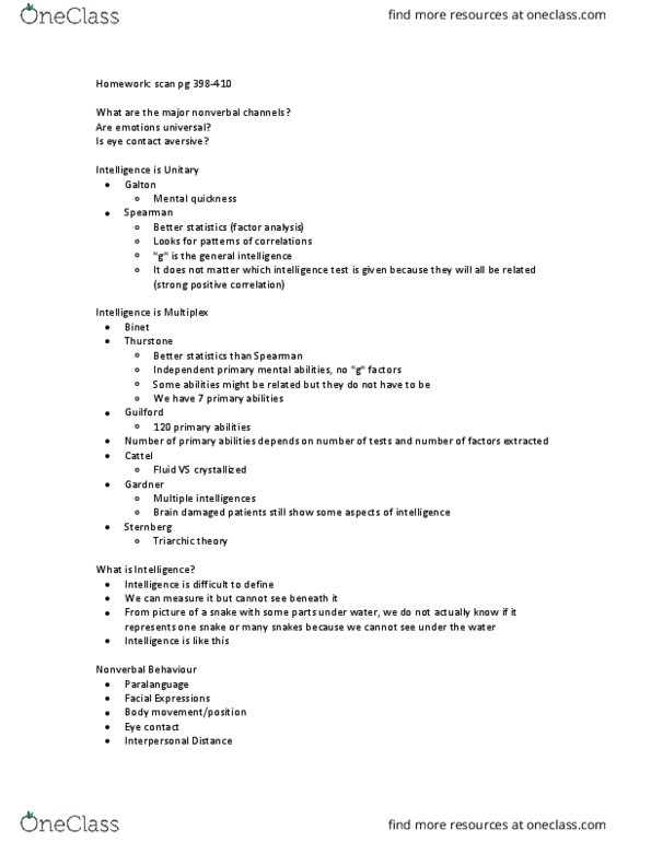 Psychology 1000 Lecture Notes - Lecture 30: Proxemics, Paralanguage, Peace Symbols thumbnail