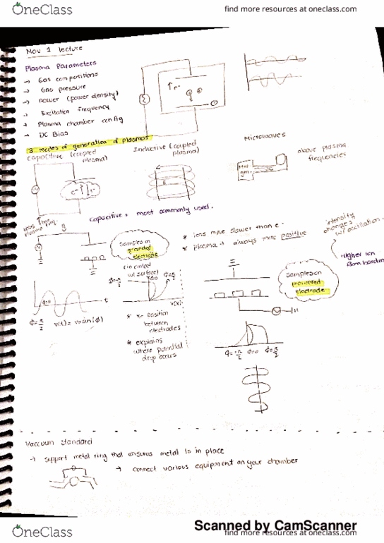 CHEE 543 Lecture 18: nov 2 and 4- written notes thumbnail