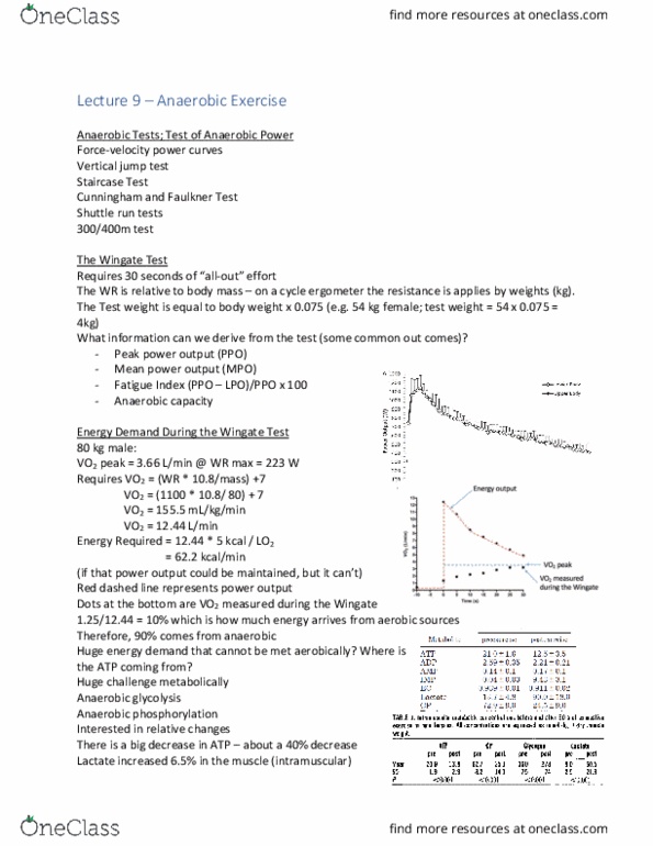 KIN 105 Lecture Notes - Lecture 9: Exhalation, Valsalva Maneuver, Skeletal Muscle thumbnail