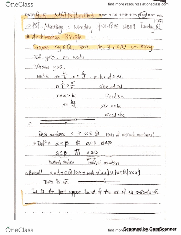MAT157Y1 Lecture 4: Archimedean Principle thumbnail