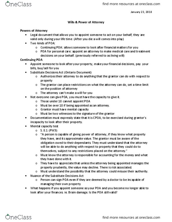 Law 2101 Lecture Notes - Lecture 5: Nuance Communications, Brain Damage thumbnail