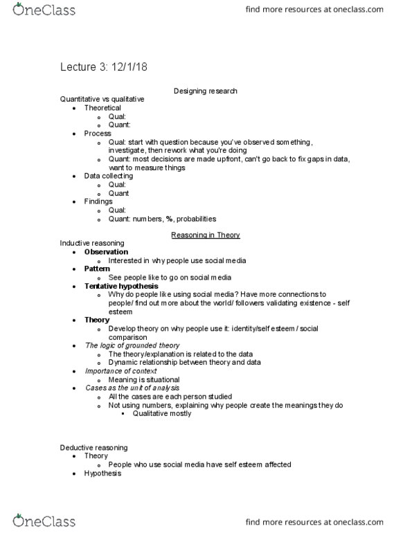 SOCPSY 2K03 Lecture Notes - Lecture 3: Dependent And Independent Variables, Alternative Hypothesis, Null Hypothesis thumbnail