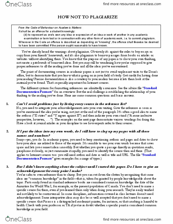 SOC 3710 Lecture Notes - Lecture 15: George Ramsay Cook, Northrop Frye thumbnail