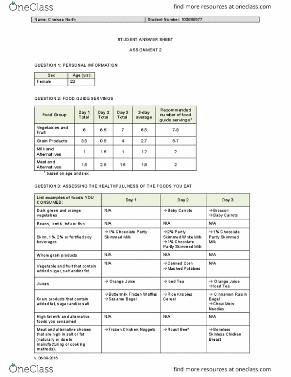 HLSC 2825U Lecture Notes - Lecture 2: Cream Cheese, Red Meat, Mayo Clinic Proceedings thumbnail