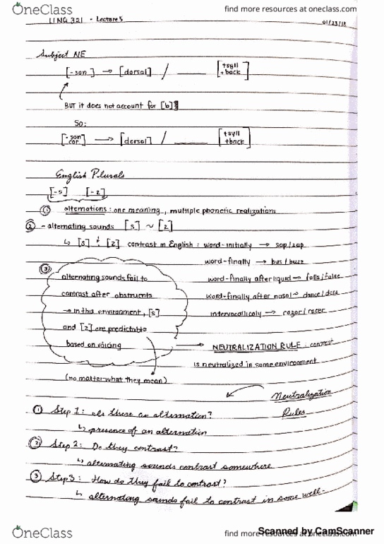 LING 321 Lecture 5: Neutralization Rules thumbnail