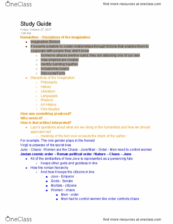 HUMAN 1AS Lecture Notes - Lecture 5: Manifest Destiny, Ultimate Victory, Nationstates thumbnail