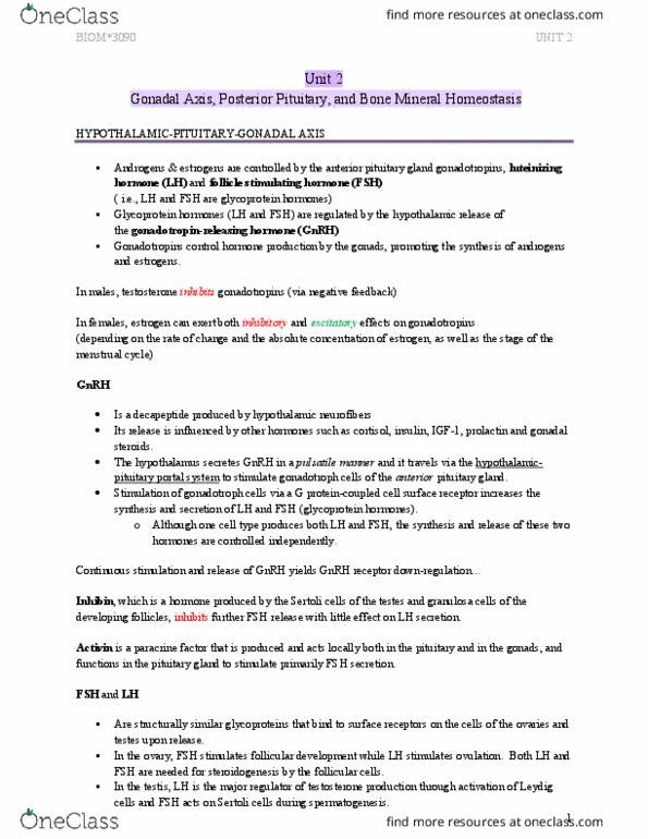 BIOM 4090 Lecture Notes - Lecture 2: Exemestane, Ethinyl Estradiol, Dehydroepiandrosterone thumbnail