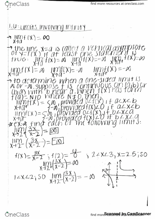 MATH 125 Lecture 4: 1.6 Calc:Limits w/ Infinity thumbnail