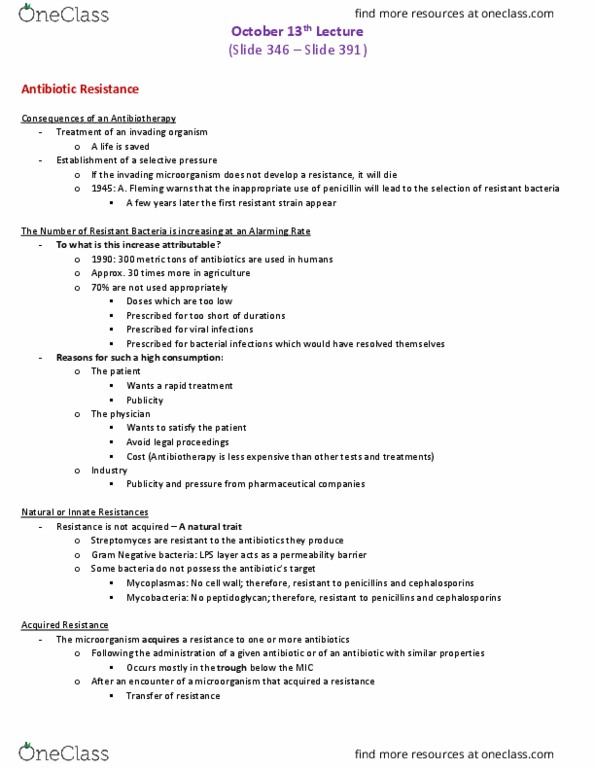 BIO 3124 Lecture Notes - Lecture 1: Poxviridae, Endocytosis, Obligate Parasite thumbnail