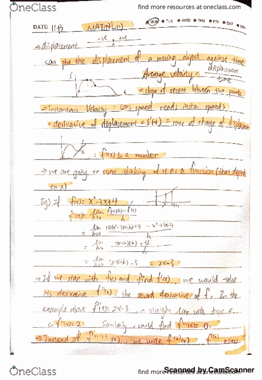 MAT157Y1 Lecture 23: Derivative Development thumbnail