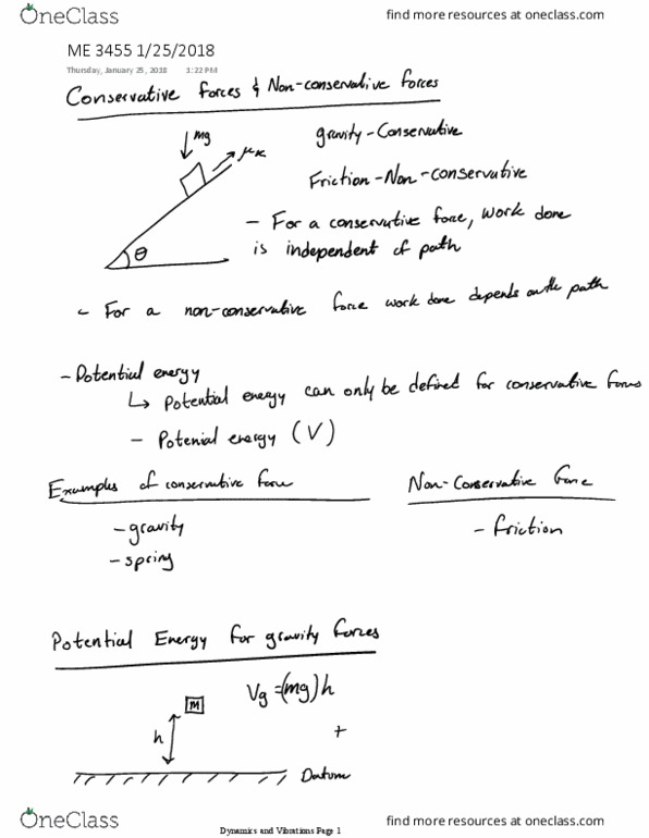 ME 3455 Lecture 7: ME 3455 1/25/2018 thumbnail