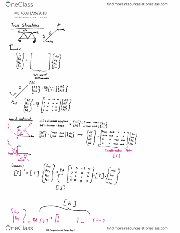 ME 4508 Lecture 8: ME 4508 1/25/2018 thumbnail